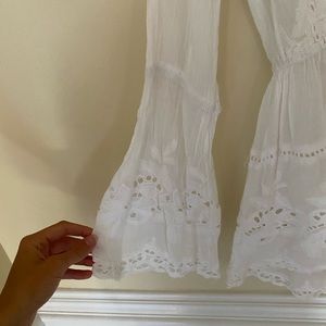 Giacomo Cinque White Italian Lace Top